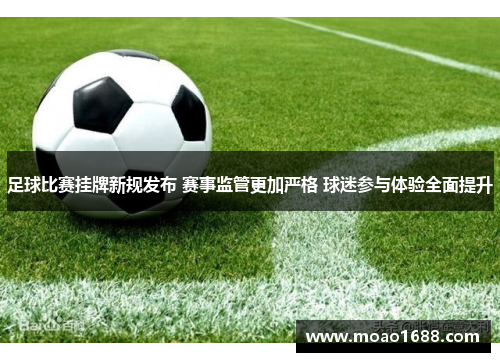 足球比赛挂牌新规发布 赛事监管更加严格 球迷参与体验全面提升